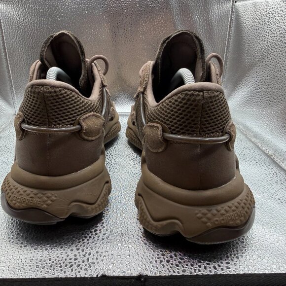 Size 10 Adidas Ozweego Earth Strata Dark Brown Lace Up Womens Sneakers IG4184 - Picture 11 of 13
